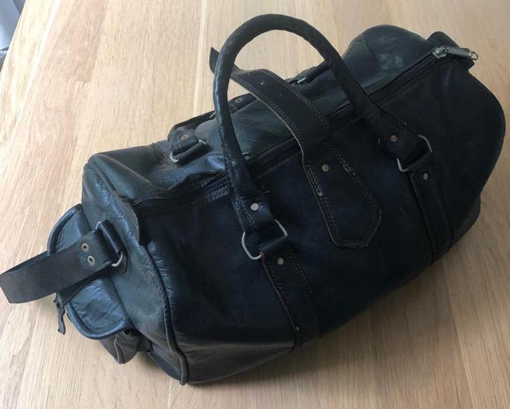Alles moet weg: Vintage dokterstas / dokters tas / dokter, Sieraden, Tassen en Uiterlijk, Tassen | Schoudertassen, Gebruikt, Bruin