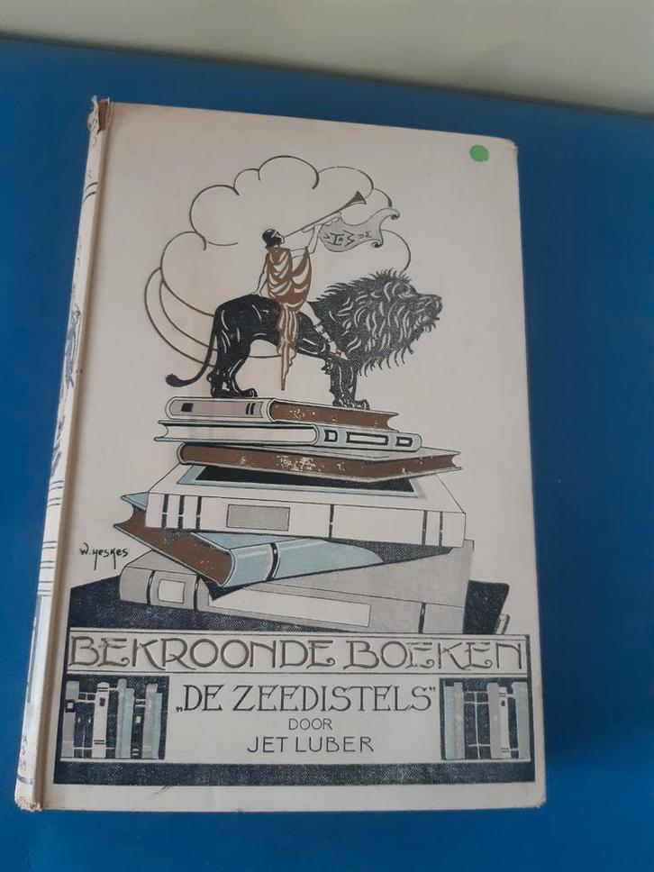 Oud boek: De Zeedistel - Jet Luber, Boeken, Kinderboeken | Jeugd | onder 10 jaar, Gelezen, Fictie algemeen, Ophalen of Verzenden
