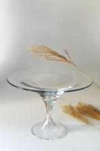 Glazen fruitschaal, Schaal, Rond, Ophalen of Verzenden, Glas