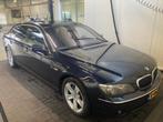 BMW 7-Serie 6.0 LI 760 AUT 2006 Blauw (12 cilinder), Auto's, Automaat, Achterwielaandrijving, Adaptive Cruise Control, Zwart