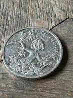 Munt Junglebook zilver ? Circa 4 cm, Postzegels en Munten, Penningen en Medailles, Zilver, Buitenland, Verzenden