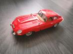Bburago Jaguar 'E' (1961) 1/18 Modelauto Rood, Hobby en Vrije tijd, Modelauto's | 1:18, Ophalen of Verzenden, Gebruikt, Auto, Bburago