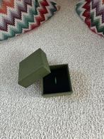 Anna + Nina single Birthstone Ring Earring 14K May - Emerald, Nieuw, Ophalen of Verzenden, Met edelsteen, Knopjes of Stekers