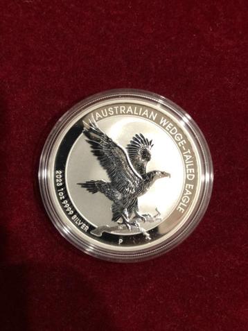 Australian Wedge Tailed Eagle 2023 1oz zilver Perth Mint beschikbaar voor biedingen