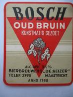 bieretiket Nederland 2-12 (3A) de keizer, Verzamelen, Ophalen of Verzenden, Zo goed als nieuw, Overige typen, Overige merken