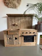Speelkeuken van steigerhout, Kinderen en Baby's, Ophalen, Gebruikt, Hout