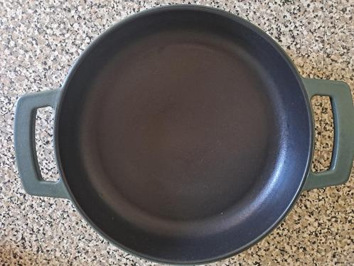 Geëmailleerde Gietijzeren Koekenpan 24 cm, Huis en Inrichting, Keuken | Potten en Pannen, Nieuw, Koekenpan of Braadpan, Gietijzer