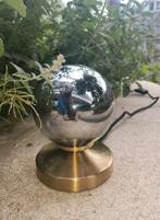 Qasqa Tafellamp Athena Goud Smoke Glas, Ophalen of Verzenden, Zo goed als nieuw, Glas, Minder dan 50 cm