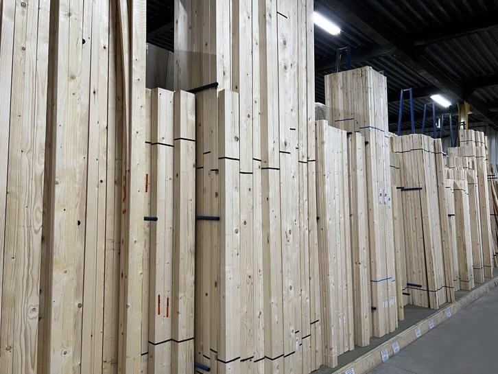 Vuren latten | balken | regels | vurenhout | hout | balkhout, Doe-het-zelf en Verbouw, Hout en Planken, Nieuw, Balk, Vuren, 300 cm of meer