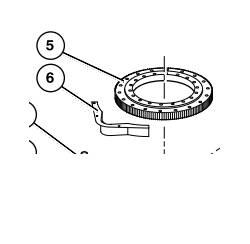 Niftylift HR 21 D E slew ring p15541 draaikrans (bj 2006)