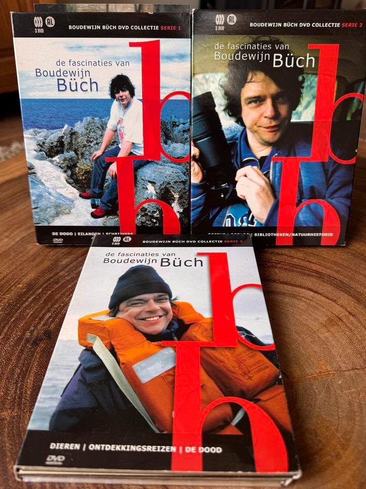 DVD serieBoudewijn Buch NIEUWSTAAT, Cd's en Dvd's, Dvd's | Documentaire en Educatief, Zo goed als nieuw, Natuur, Alle leeftijden
