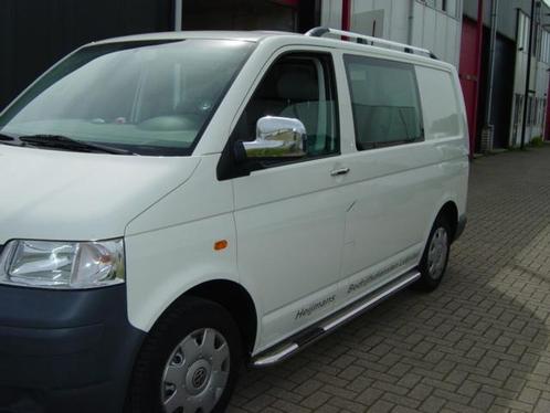 VW T5 Spiegelkappen RVS chroom (set van 2 stuks), Auto diversen, Tuning en Styling