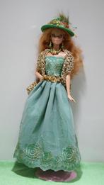 "Barbie Model" G114: groene galajurk en accessoires compleet, Verzenden, Nieuw, Barbie