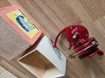 Dux brand 35 vintage spinning reel inclusief originele doos, Watersport en Boten, Hengelsport | Algemeen, Ophalen, Zo goed als nieuw