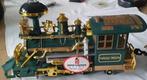 Mooie stoomlok met wagon en remote control - NIEUW!!, Ophalen of Verzenden, Nieuw, Trein, Schaalmodel