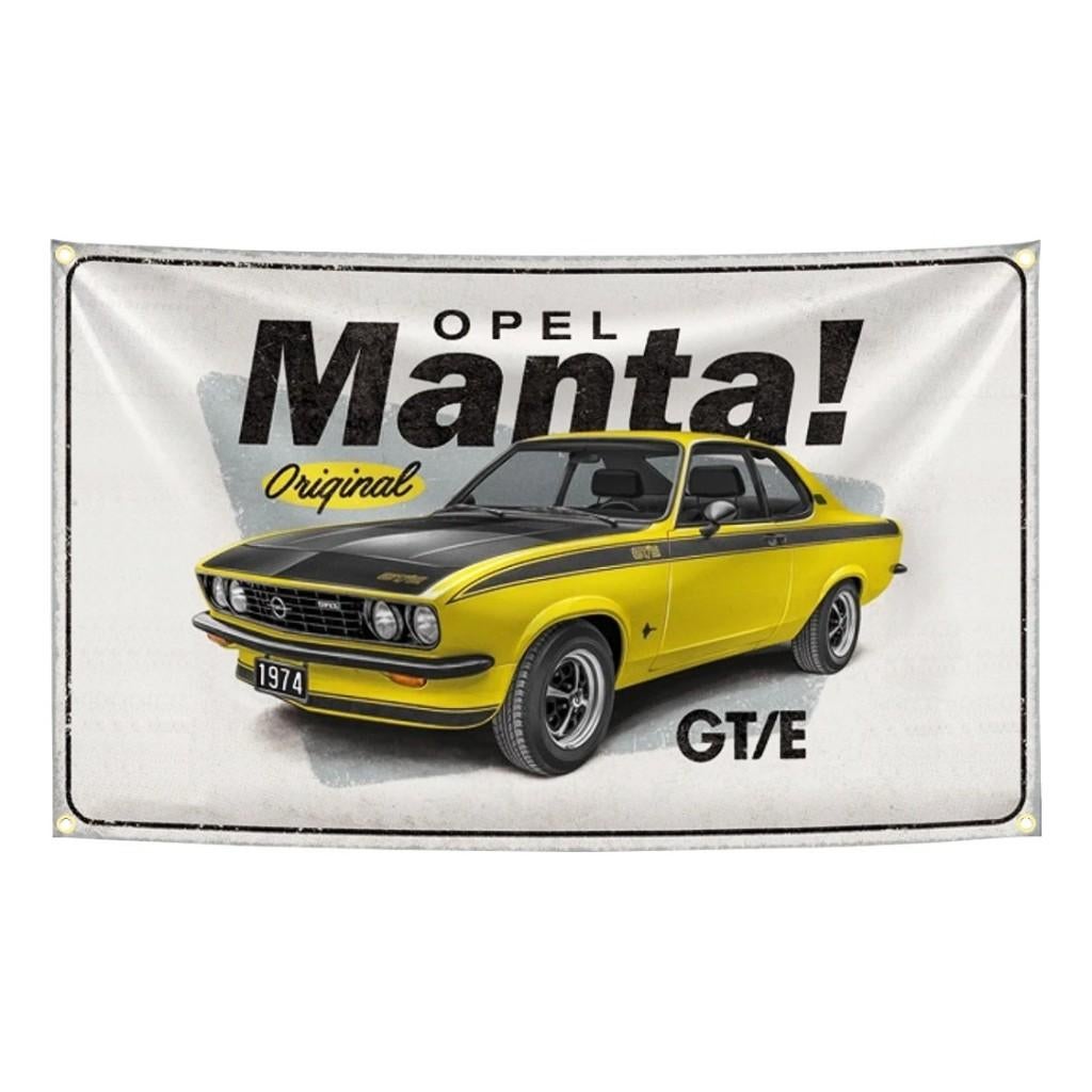 Grote vlaggen Opel (150x90cm), Ophalen of Verzenden, Nieuw