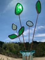 Prachtige glas in lood bloemen, Ophalen of Verzenden, Nieuw