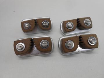 Schootklemmen, Touwklemmen, 3 - 7 mm, 2 sets van 2 stuks beschikbaar voor biedingen