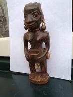 Houten vruchtbaarheids beelden Centraal Afrika ong 20 cm, Ophalen