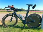 Merida Warp TT limited edition triatlonfiets tijdritfiets, Carbon, Zo goed als nieuw, Meer dan 20 versnellingen, 53 tot 57 cm