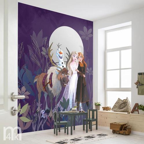 Frozen vlies behang Full Moon, Elsa, Anna * Muurdeco4kids, Kinderen en Baby's, Kinderkamer | Inrichting en Decoratie, Nieuw, Wanddecoratie