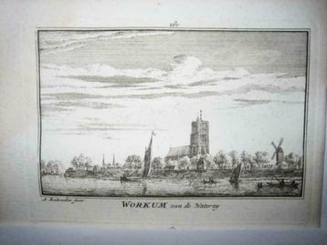 161 / Workum / Workom  Gorinchem  Kopergravure 18e Eeuw beschikbaar voor biedingen