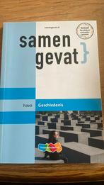 Samengevat - Havo Geschiedenis, Ophalen of Verzenden, Zo goed als nieuw, HAVO, Geschiedenis