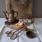 Oude deegroller pollepels eiermandje onderzetter *Etage3*, Gebruikt, ., Ophalen of Verzenden, .