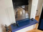 Haardscherm glas, Huis en Inrichting, Haarden, Ophalen, Zo goed als nieuw, Houthaard