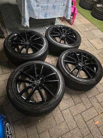 hele mooie set 18 inch orgineel borbet velgen 5x112 winter beschikbaar voor biedingen