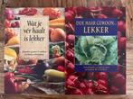 2 Kookboeken: Lekker Gewoon & Ver Haalt, Boeken, Gelezen, Hoofdgerechten, Ophalen of Verzenden, Gezond koken