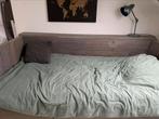 Steigerhout bed, 90 cm, Ophalen of Verzenden, Eenpersoons, Bruin