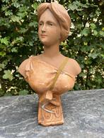 franse buste dame terracotta, Ophalen