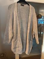 Beige Gebreid Vest - Maat 48 Scamm, Kleding | Dames, Scamm, Beige, Trui of Vest, Ophalen of Verzenden