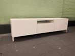 Besta Ikea tv meubel hoogglans wit, 150 tot 200 cm, Minder dan 100 cm, 25 tot 50 cm, Gebruikt
