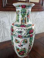 Chinees Porseleinen Family Rose Vaas - Hoogte 32 cm -, Antiek en Kunst, Ophalen of Verzenden
