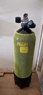 Stalen Duikfles 10L - 230 Bar, Watersport en Boten, Duiken, Ophalen, Gebruikt, Duikfles