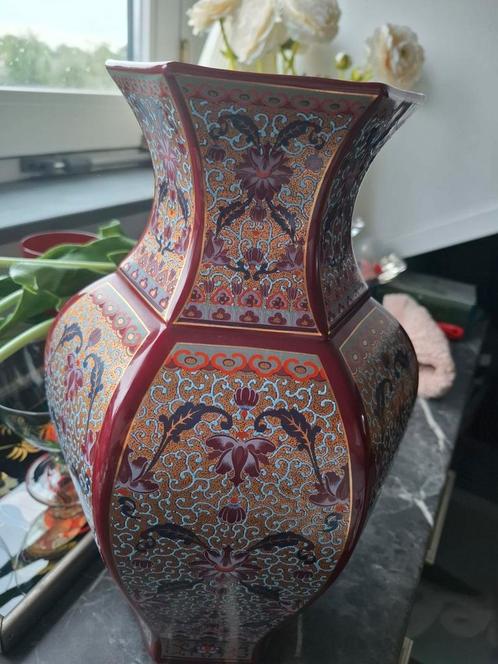 Prachtige Italiaanse vaas Décor exclusive Vintage, Antiek en Kunst, Antiek | Vazen, Ophalen of Verzenden