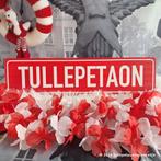 Muurplaat/Gevelplaatje TULLEPETAON. Roosendaal Carnaval, Verzamelen, Ophalen of Verzenden, Nieuw, Reclamebord