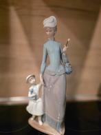 Vintage Lladro Beeldje - Moeder en Kind, Ophalen of Verzenden