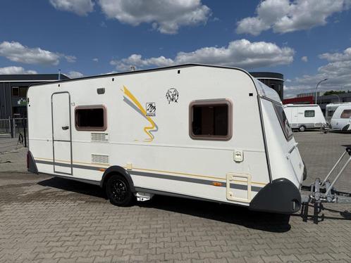 Knaus Sudwind 500 TKM bouwjaar 2002 met voortenten luifel, Caravans en Kamperen, Caravans, Bedrijf, tot en met 6, 1000 - 1250 kg