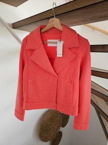 Opus zomer jasje jas vest colbert blazer koraal roze s nieuw beschikbaar voor biedingen