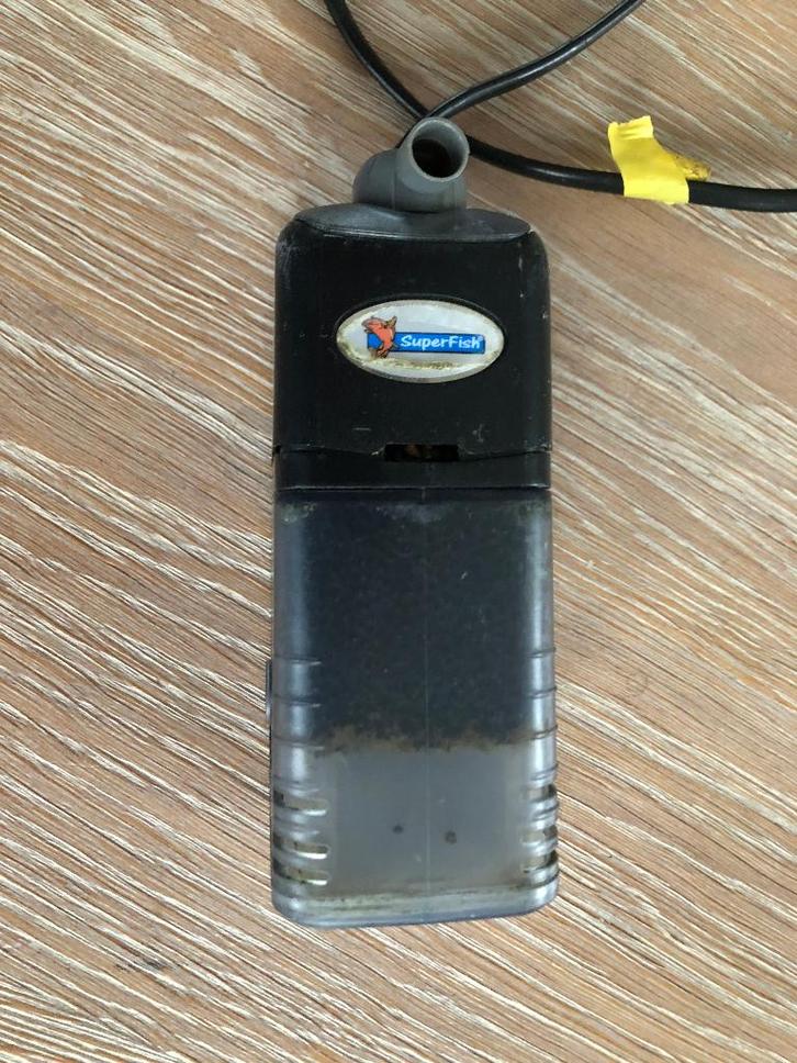 Superfisch aqua flow 100 filter pomp, Dieren en Toebehoren, Vissen | Aquaria en Toebehoren, Gebruikt, Overige typen, Ophalen of Verzenden
