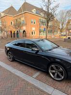 Audi A5 1.8 Tfsi 125KW Sportback M-tr 2012 Zwart, Auto's, Zwart, 4 cilinders, 4 stoelen, Leder en Stof