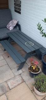 Kinder picknicktafel., Tuin en Terras, Picknicktafels, Ophalen, Gebruikt, Rechthoekig, Hout