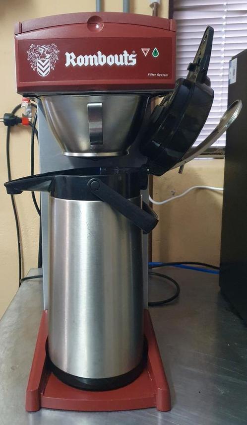 Koffiezetapparaat Bravilor Th10 021 met professionele Airpot, Witgoed en Apparatuur, Koffiezetapparaten, Zo goed als nieuw, Gemalen koffie