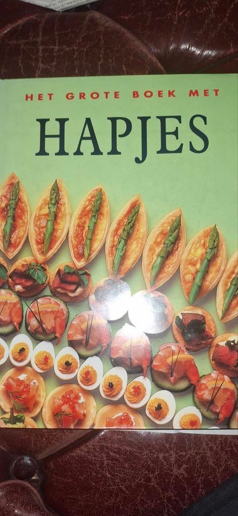 Het Grote Boek met Hapjes - Koken, Onbekend, Voorgerechten en Soepen, Vegetarisch, Ophalen of Verzenden