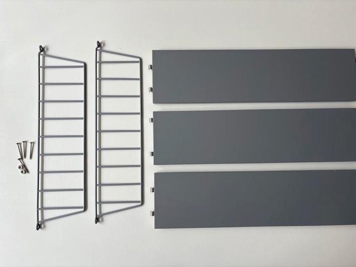 String pocket wandkast grijs, Huis en Inrichting, Kasten | Schoenenrekken, Zo goed als nieuw, Ophalen of Verzenden