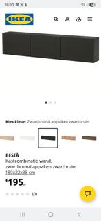 Nieuwe besta wandmeubel, Huis en Inrichting, Kasten | Kledingkasten, Ophalen, Nieuw, 25 tot 50 cm, Minder dan 100 cm