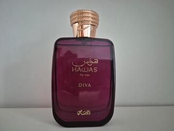Rasasi Hawas Diva sample/decant/tester beschikbaar voor biedingen